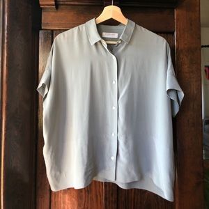 Everlane Square Silk Shirt